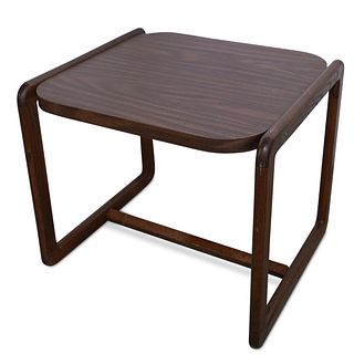 Mid Century Wood Side Table