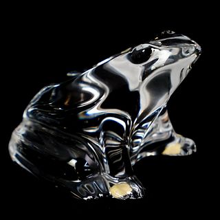 Baccarat Crystal Frog