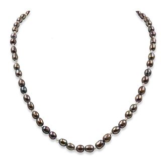 Chinese Pearl Beaded Necklace