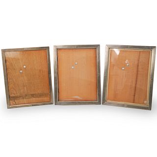 (3) Three 835 Silver Picture Frames