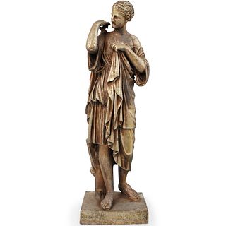 Gilt Bronze Figural Statue