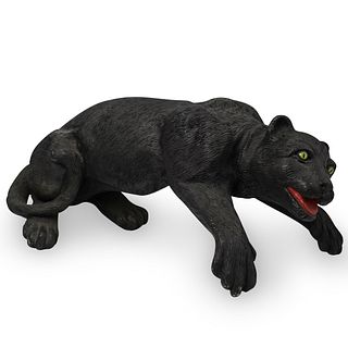 Leaping Panther Statue