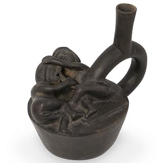 Pre Columbian Style Erotic Vessel
