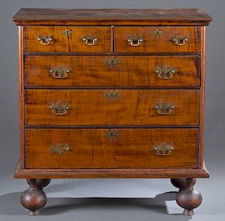 William and Mary chest of drawers.