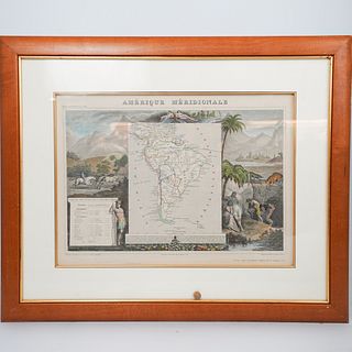 Antique "Amerique Meridionale" Map