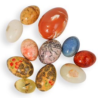(11Pc) Decorative Egg Collection