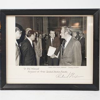 Richard Nixon Signed Photograph