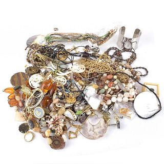 Large Assortment of Vintage Costume Jewelry