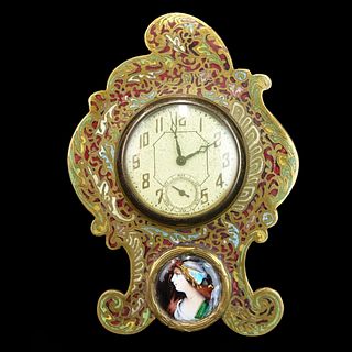 Antique French Miniature Clock