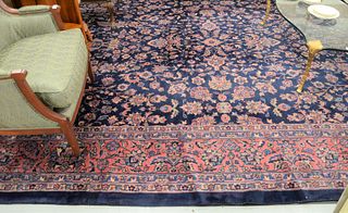Oriental room size carpet, 10' 8" x 16' 8".