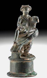 Published Roman Leaded Bronze Mercury - ex Sotheby's