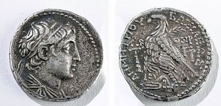 Seleucid Demetrius II Silver Tetradrachm