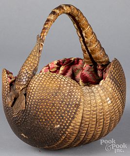 Armadillo shell basket