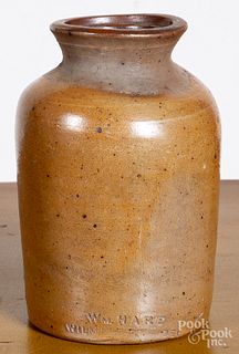 Delaware stoneware jar, 19th c.