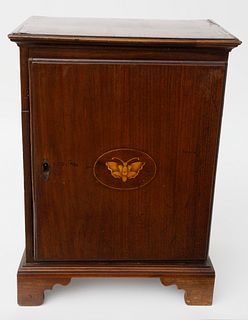 American Miniature Mahogany 8 Drawer Spice Chest, 18th/19th Century