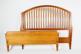 Stephen Swift Cherry and Ash Full Size Spindle Bed