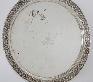 Tiffany & Co. Sterling Silver Round Tray