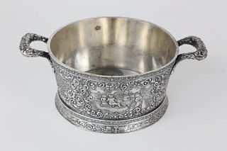 Silver Plate Barbour S.P. Company Double Handled Sauce Dish