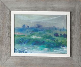 Pat Gardner Oil on Canvas, "Landscape"