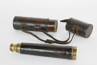 J. Ronchetti, Manchester Brass and Leather Spyglass