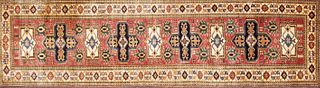 Contemporary Hand Woven Kazak Carpet Runner