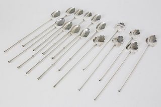 16 Sterling Silver Iced Tea Straws
