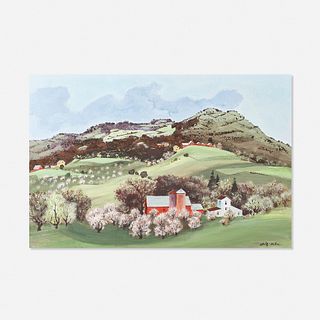 Adolf Dehn, Spring Countryside, Pennsylvania