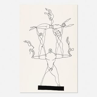 After Alexander Calder, The Brass Family poster
