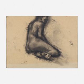 Emilio Vedova, Untitled (nude)