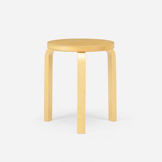 Alvar Aalto, L-leg stool, model 60
