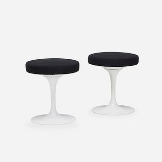 Eero Saarinen, Tulip stools, pair
