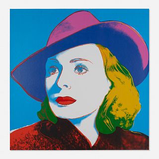 After Andy Warhol, Ingrid Bergman with Hat