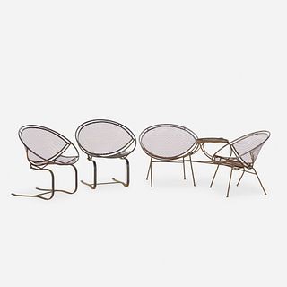 Maurizio Tempestini, Radar tete-a-tete and lounge chairs, pair