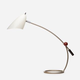 David Weeks, Adjustable Arc table lamp, model 109