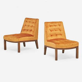 Edward Wormley, lounge chairs model 5000, pair