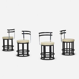Modern, chairs, set of four