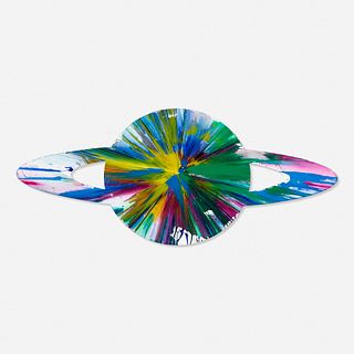 Damien Hirst, Saturn Spin Painting