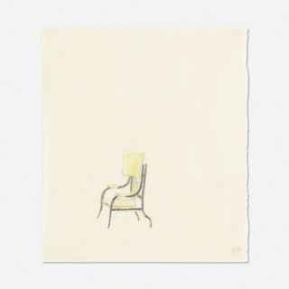 Erik Gunnar Asplund, Untitled (study of chair)