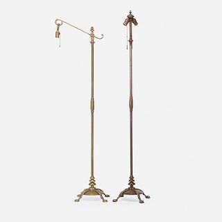 Oscar Bach, floor lamps, set of two