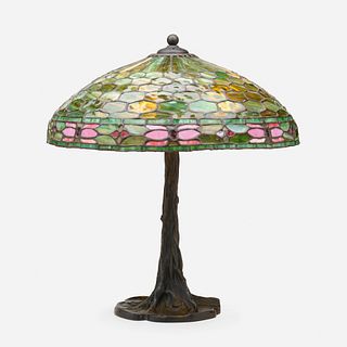 In the manner of Duffner & Kimberly, table lamp