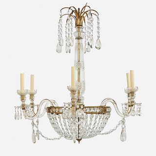Neoclassical Style, chandelier