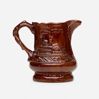 In the manner of George E. Ohr, reproduction pitcher