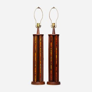 Harris Strong, table lamps, pair