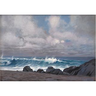 HARTWIG LUGO ROHDE, Recuerdo de dos mares, Signed and dated 04, Oil on linen on wood, 27.5 x 39.3" (70 x 100 cm), Certificate