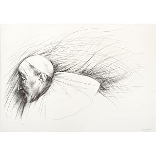 RAFAEL CORONEL, Untitled, Signed, China ink on paper, 15.7 x 22.4" (40 x 57 cm), Certificate