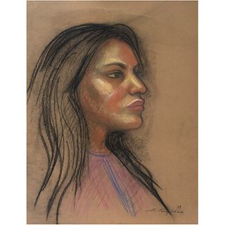 RAÚL ANGUIANO, Untitled, Signed and dated 93, Pastels on paper, 24.8 x 19.2" (63 x 49 cm), RECOVERY PRICE
