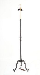 Diego Giacometti Style Bronze Floor Lamp