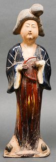 Chinese Ming Dynasty Sancai Glazed Musician