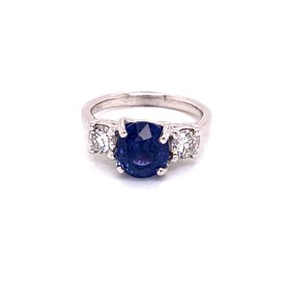 Sapphire Diamond 14k RingÊ