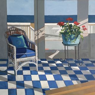 Anne Winthrop Cordin, Look Beyond, 2020, Oil Painting